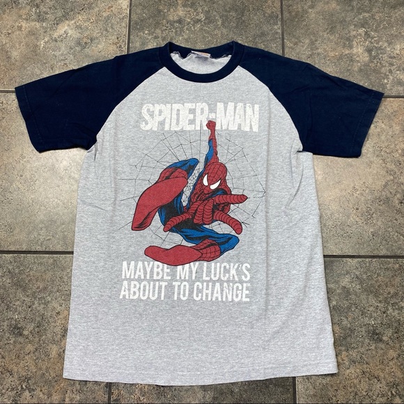 VTG Universal Studios Japan Spider-Man S/S T-Shirt Size Medium - Picture 1 of 3